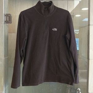 North Face light weight 1/4 zip fleece jacket